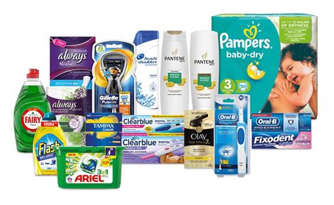 procter and gamble products